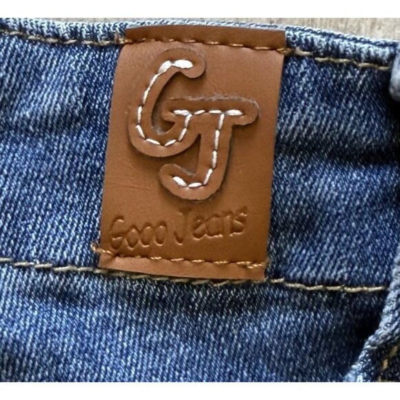 Gogo Jeans Womens Baggy Wide-Leg Denim Jeans Hip Hop Size 16 Culottes - Picture 5 of 8